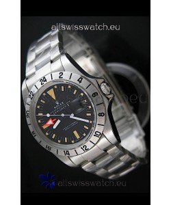 Rolex Explorer II Swiss Watch Vintage Style Dial