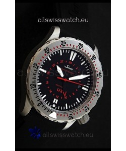 Sinn U2 EZM 5 Diver Swiss Watch in Titanium Casing