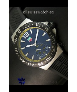 Tag Heuer Formula 1 Japanese Replica Watch in Quartz Movement - Yellow Dial Borders