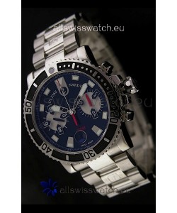Ulysse Nardin Maxi Marine Swiss Watch in Black Dial