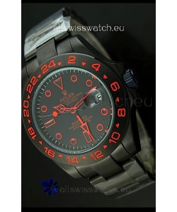 Rolex Explorer II Bamford Stealth and Flame Edition PVD Strap Replica Watch