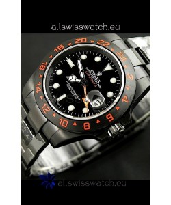 Rolex Explorer II Swiss Replica Automatic Black PVD Watch 