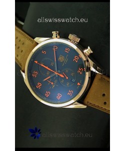 Tag Heuer Carrera 1887 SpaceEX Edition Japanese Quartz Watch in Pink Gold