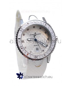 Ulysse Nardin Lady Diver Starry Night Replica Silver Watch