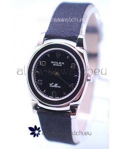 Rolex Cellini Cestello Ladies Swiss Black Watch
