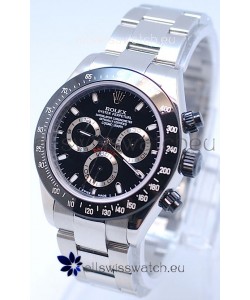 Rolex Project X Daytona Limited Edition Series II Cosmograph MonoBloc Cerachrom Swiss Watch in Black Face