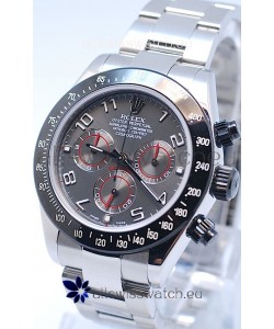 Rolex Project X Daytona Limited Edition Series II Cosmograph MonoBloc Cerachrom Swiss Watch in Grey Dial